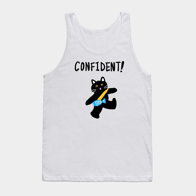 confident Tank Top by zzzozzo